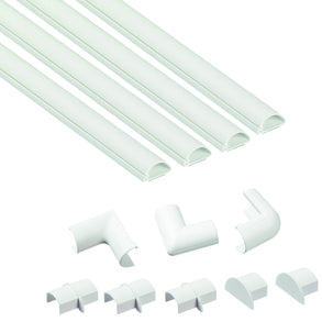 Steffen D-Line Kabelkanal – 2 cm, 1 cm