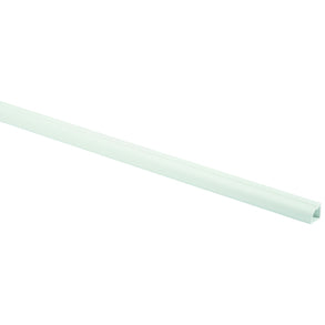 Steffen D-Line Wandkanal – 22×22 mm – 1 m – Kunststoff – Weiss, selbstklebend, 3 Stk.