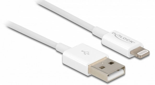 DeLOCK Daten- & Ladekabel – USB‑A auf Lightning 1 m, MFi zertifiziert – für iPhone/iPad