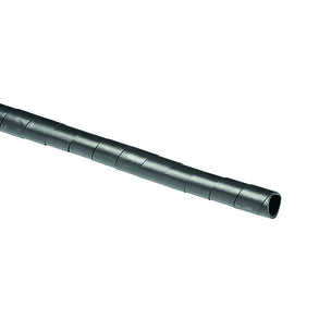 Steffen D-Line Tidy 100DT45565 Kabelschlauch – Ø 10–40 mm – 2,5 m – Kunststoff – Schwarz, zuschneidbar