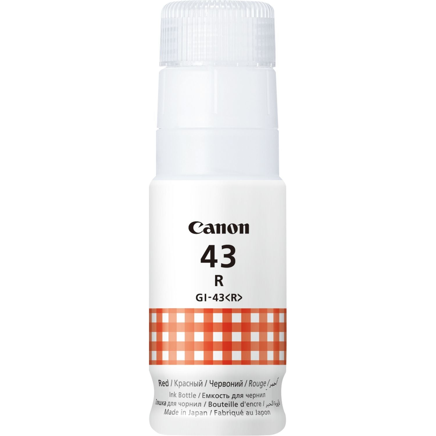 Canon GI-43R Tintenflasche – Rot, Original