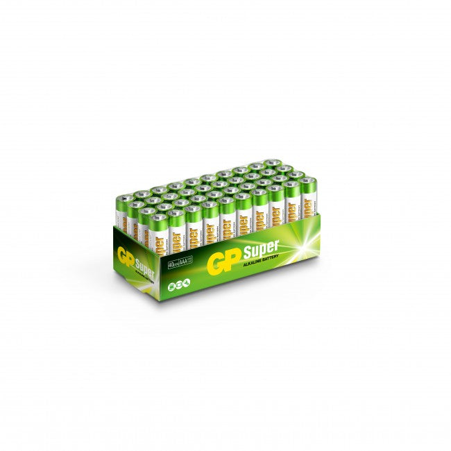 GP Batteries GP AAA Batterien, Alkaline, 1,5 V – 40 Stk.