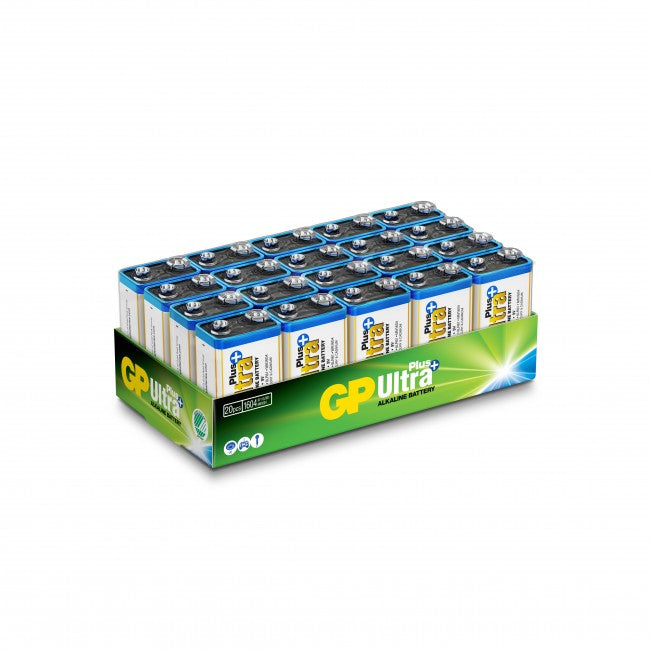 GP Batteries 9V Batterien, Alkaline, 9 V – 20 Stk.