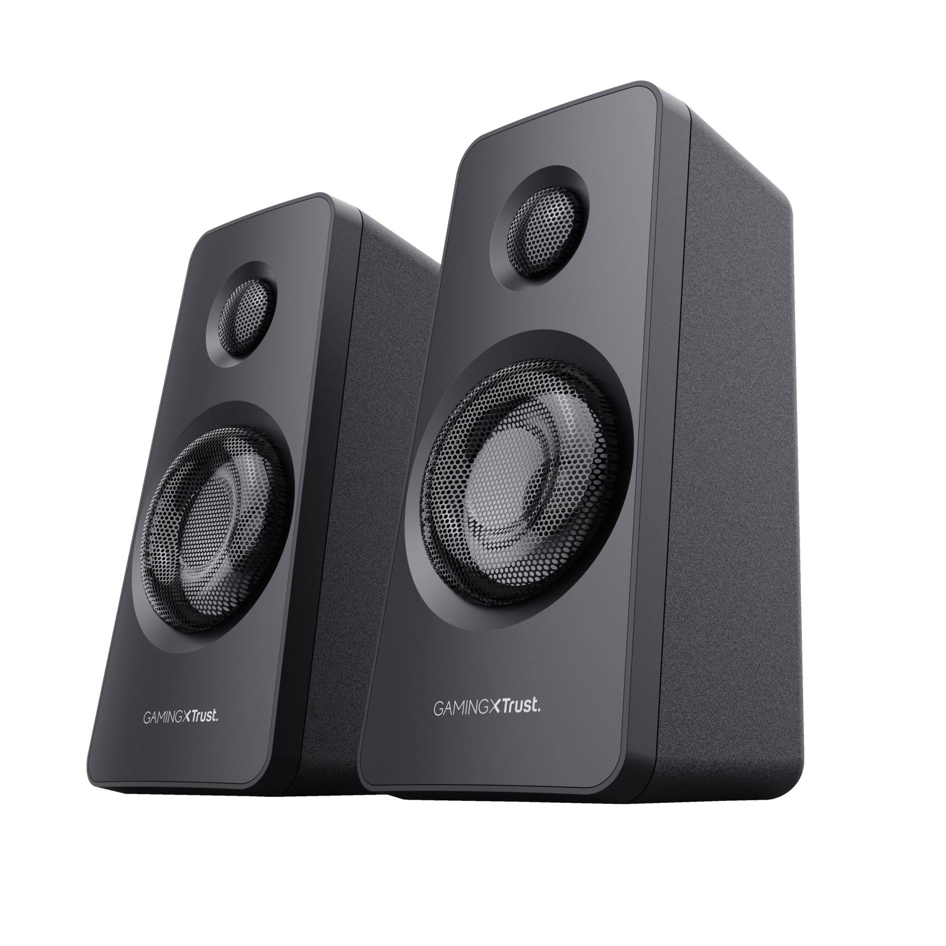 Trust GXT 629 Tytan – PC-Lautsprecher-Set 2.1 – 60 W, mit 30 W Subwoofer, Schwarz