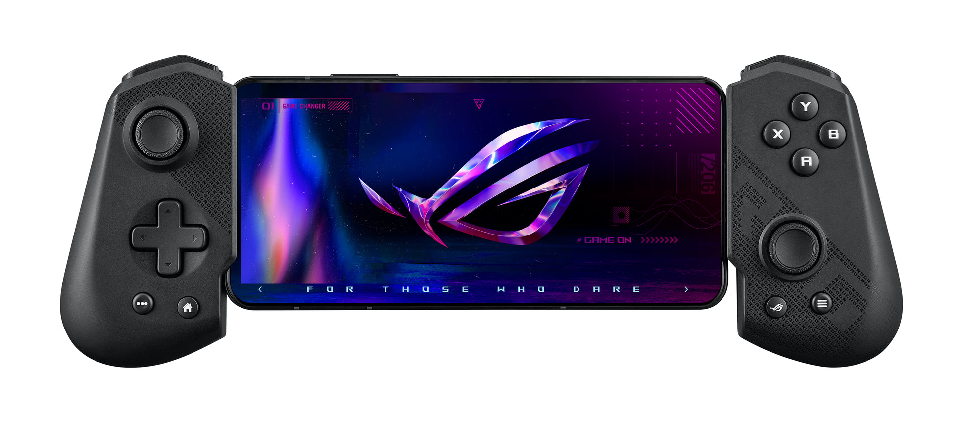 ASUS ROG Tessen – Mobiler Controller – kabelgebunden, USB-C – für Android – Schwarz/Grau