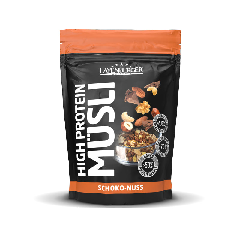 Layenberger Nutrition Group Layenberger 3K Protein-Müsli – Schoko-Nuss – 390 g