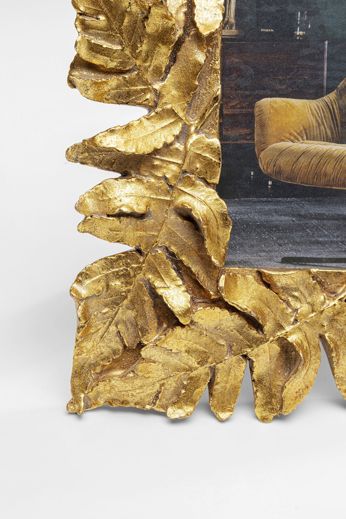 KARE Design Bilderrahmen – für 10 × 15 cm – Polyresin, gold