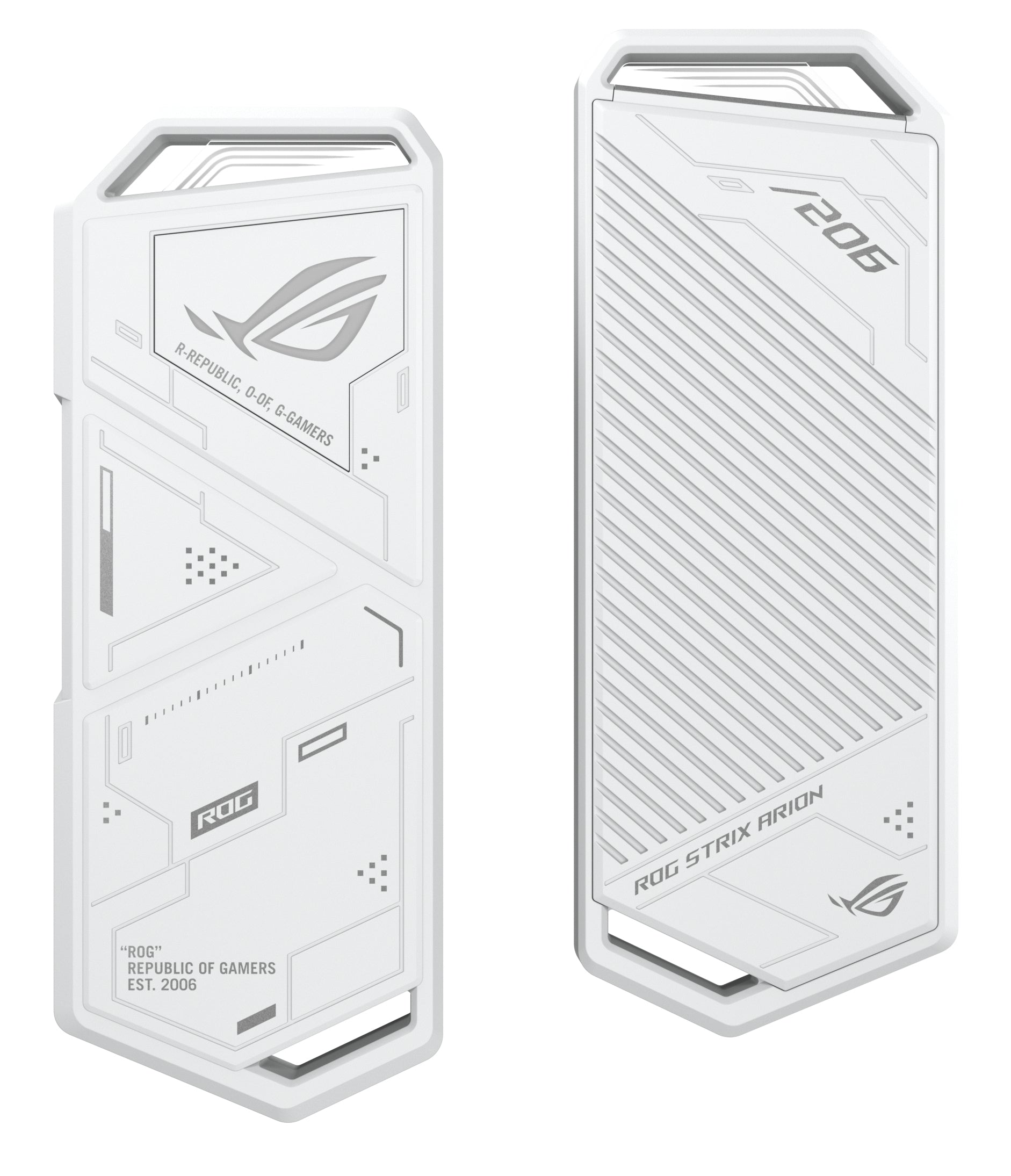 ASUS ROG STRIX ARION WH – 1-Schacht SSD-Gehäuse – für M.2 (PCIe/NVMe)