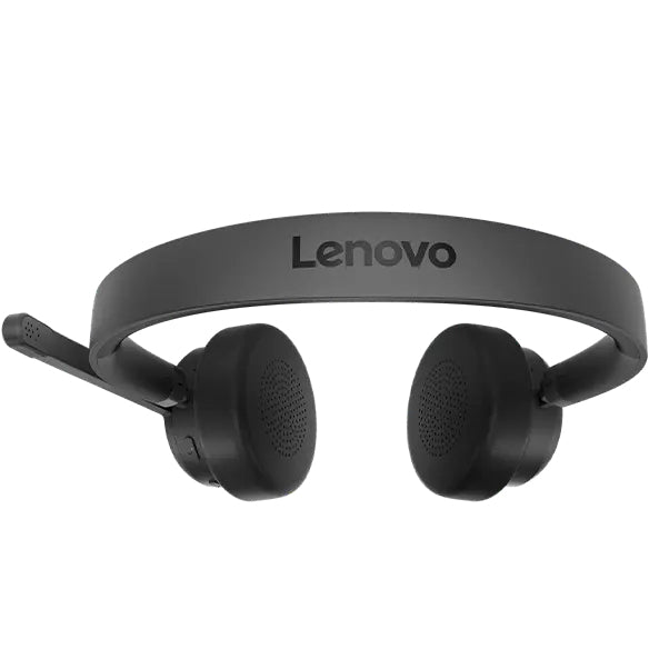 Lenovo Kabelloses Stereo-Headset – Bluetooth, Schwarz