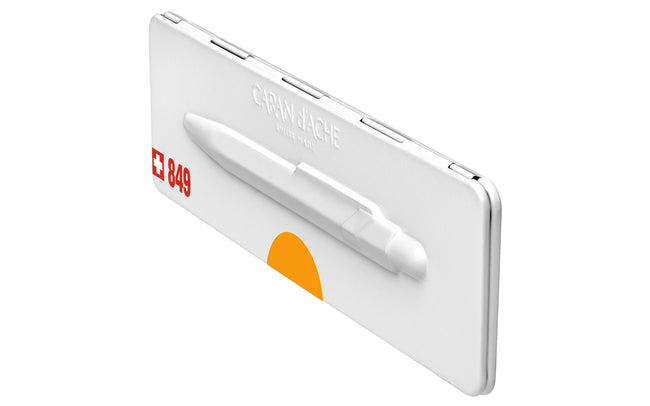 Caran d-Ache Caran d'Ache Kugelschreiber – Orange Fluo, Aluminium