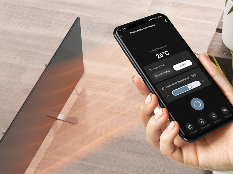 AENO Infrarot-Heizer GH4S – 700 W, bis 30m², WLAN, App-Steuerung