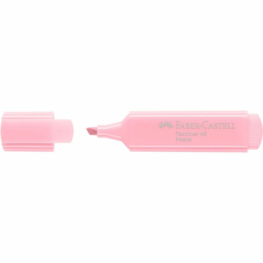 Faber-Castell Textmarker – Pink, Keilspitze 1–5 mm