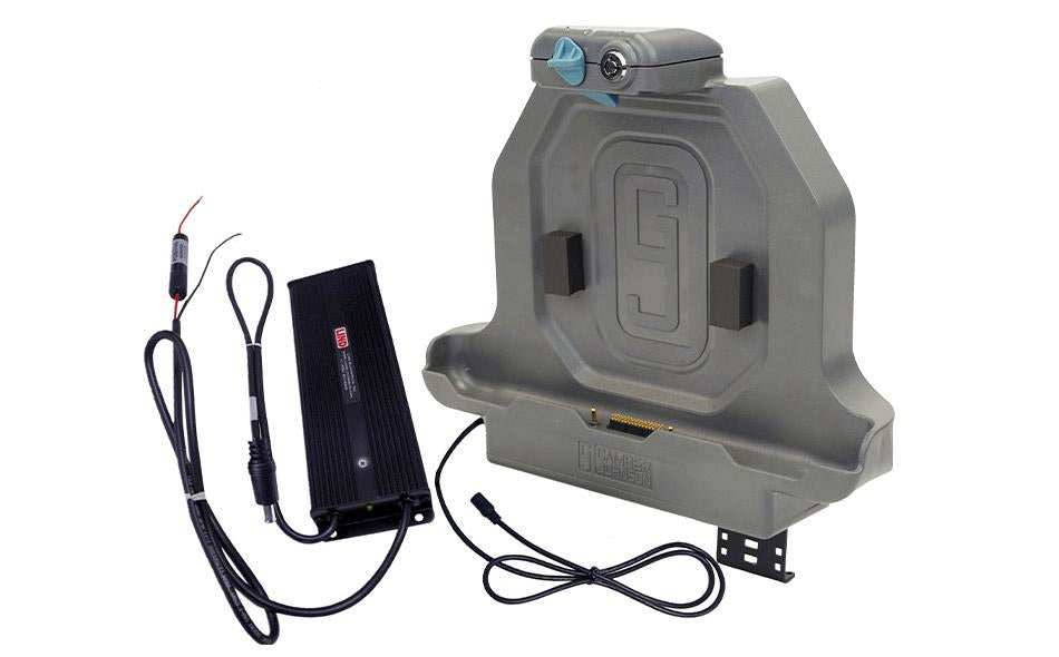 Gamber-Johnson 7170-0890-20 Geräte-Dock – 2× USB, für Zebra ET50/51 und ET55/56 8"