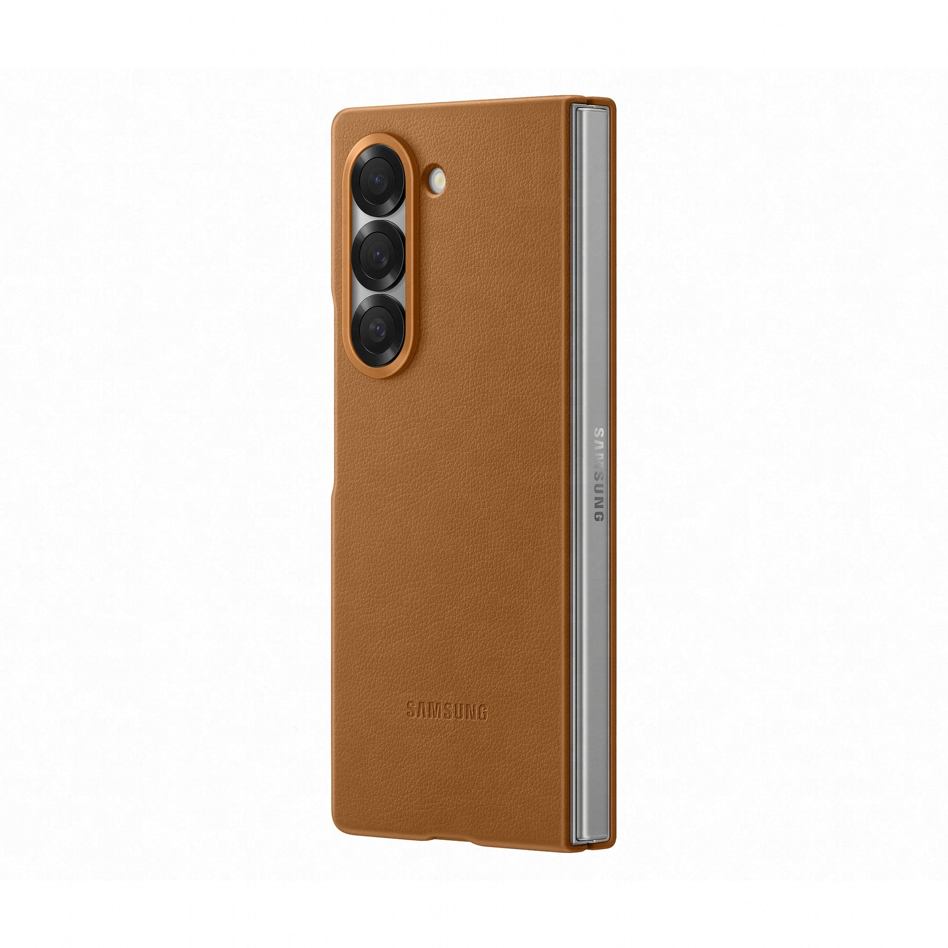 Samsung Backcover – für Samsung Galaxy Z Fold6 – braun – Leder