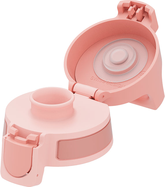 SIGG Kindertrinkflasche 1 l – Druckknopfdeckel, BPA-frei, Edelstahl