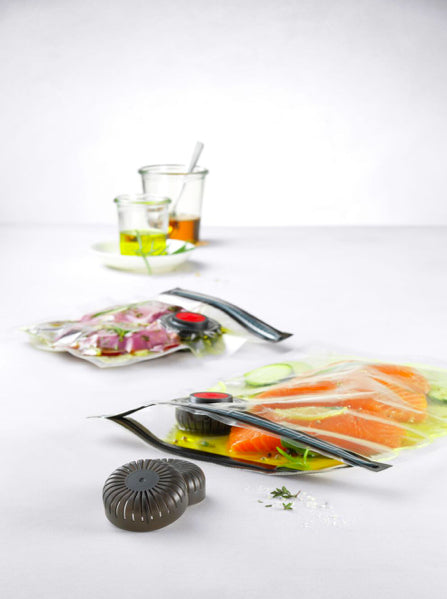 ZWILLING Vakuumbehälter-Set GlasBox M/L – 4 l Gesamt, 7 Stk., Glas, Weiss
