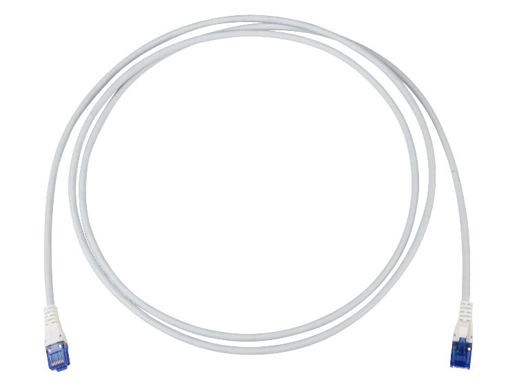 R&M Patchkabel – Cat 6 U/UTP, 0,5 m, Grau, LSZH, RJ-45