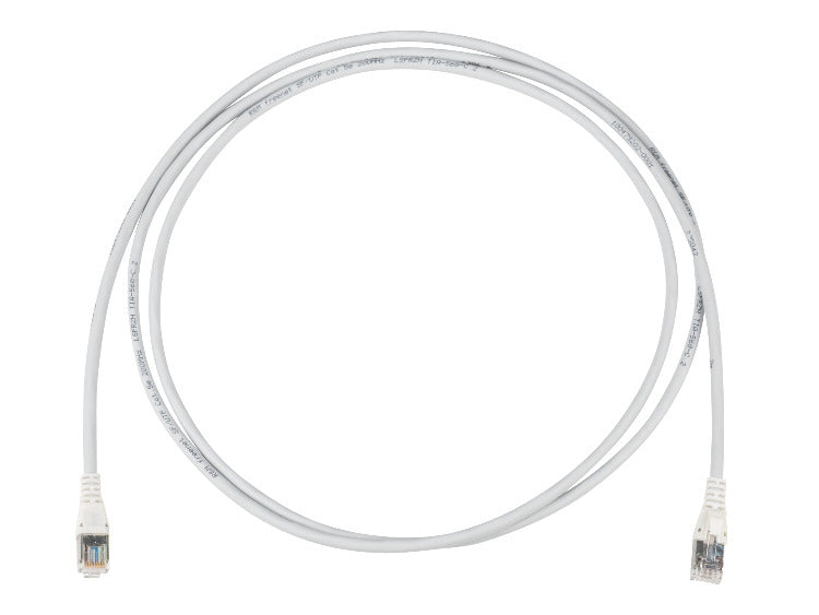 R&M Patchkabel – Cat 5e SF/UTP, 10 m, Grau, LSFRZH, RJ-45