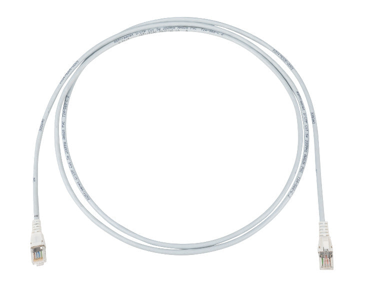 R&M Patchkabel – Cat5e U/UTP, 10 m, Grau, RJ-45