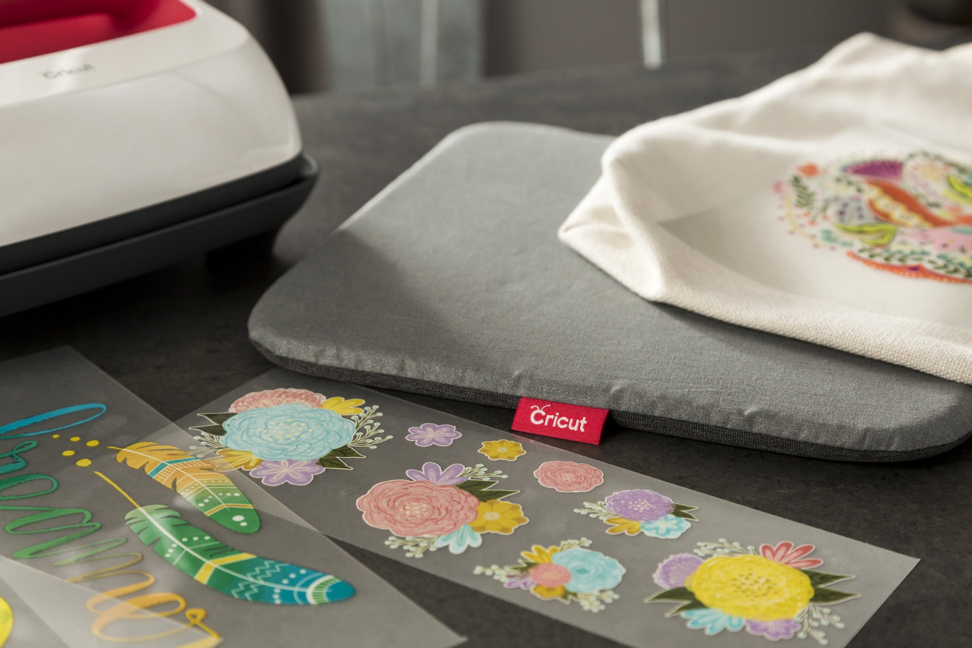 Cricut Matte – grau – 305 × 305 mm – für Transferpressen