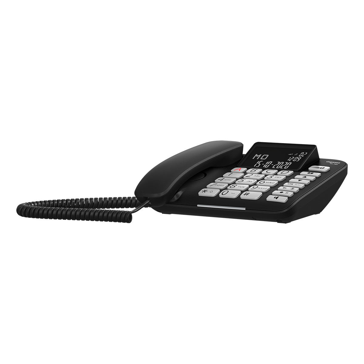 Gigaset DL780 Plus – DECT-Telefon, Seniorentelefon, Freisprecheinrichtung, 99 Einträge, Schwarz