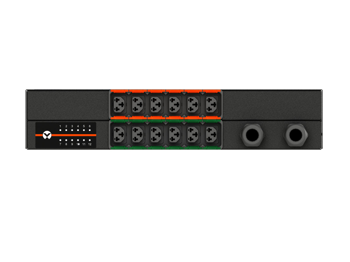 Vertiv Geist AGR3E2R6-12CF13-3PS6PS6B211-D – Rack-PDU Überwacht, 12× IEC (C13/C19), 32 A, Stecker IEC 60309