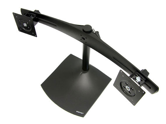 Ergotron DS100 – Monitorhalterung, Dual, Tischklemme, bis 24", Schwarz