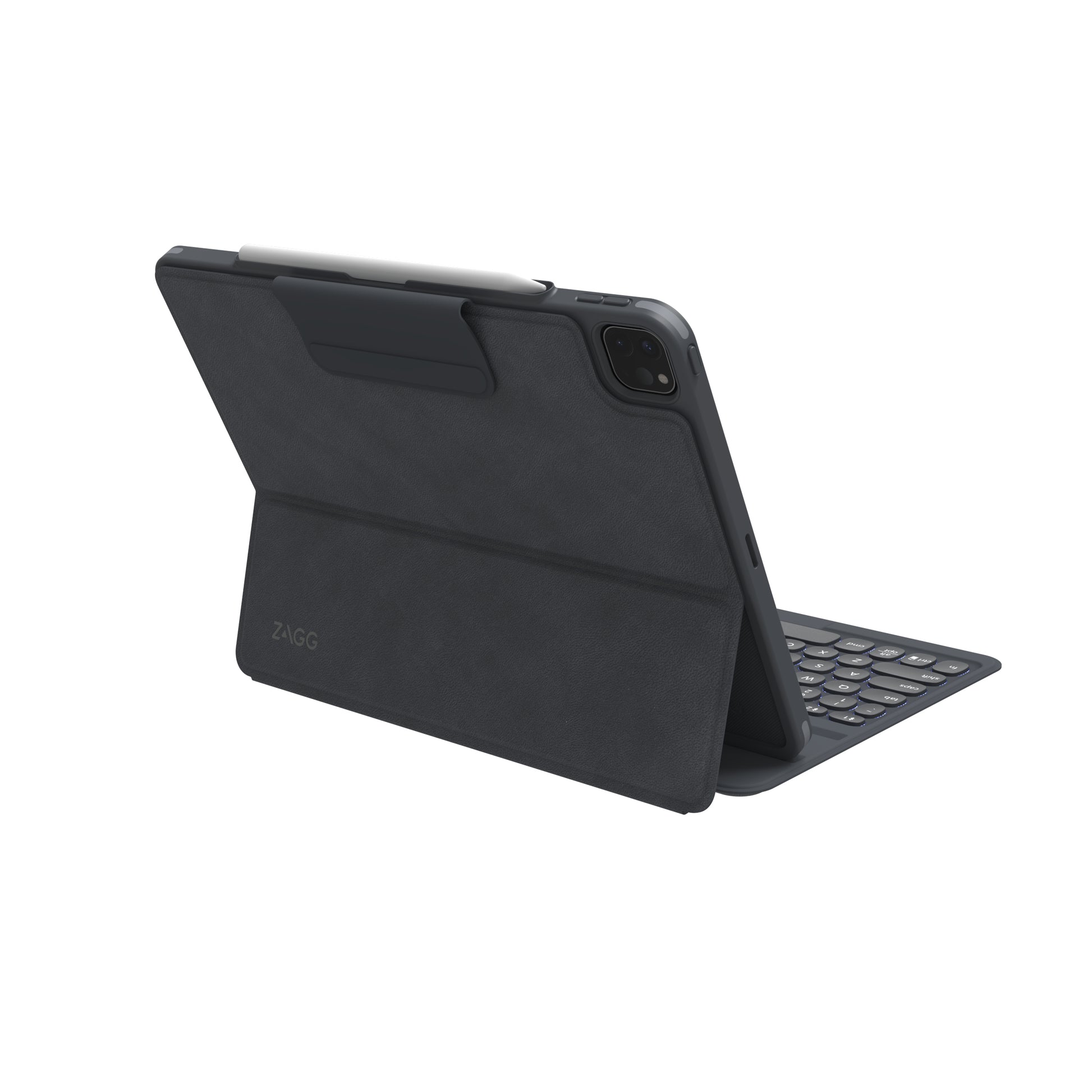 Zagg Keys Pro (französisches Layout) Tastatur – für Apple iPad 11", anthrazit
