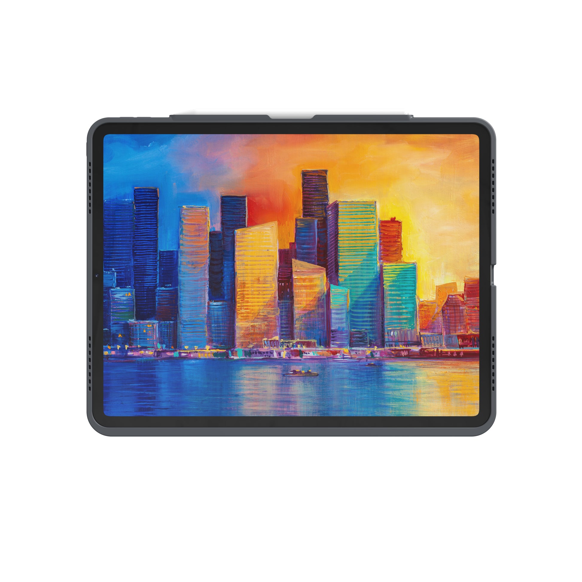 Zagg Keys Pro (französisches Layout) Tastatur – für Apple iPad 11", anthrazit