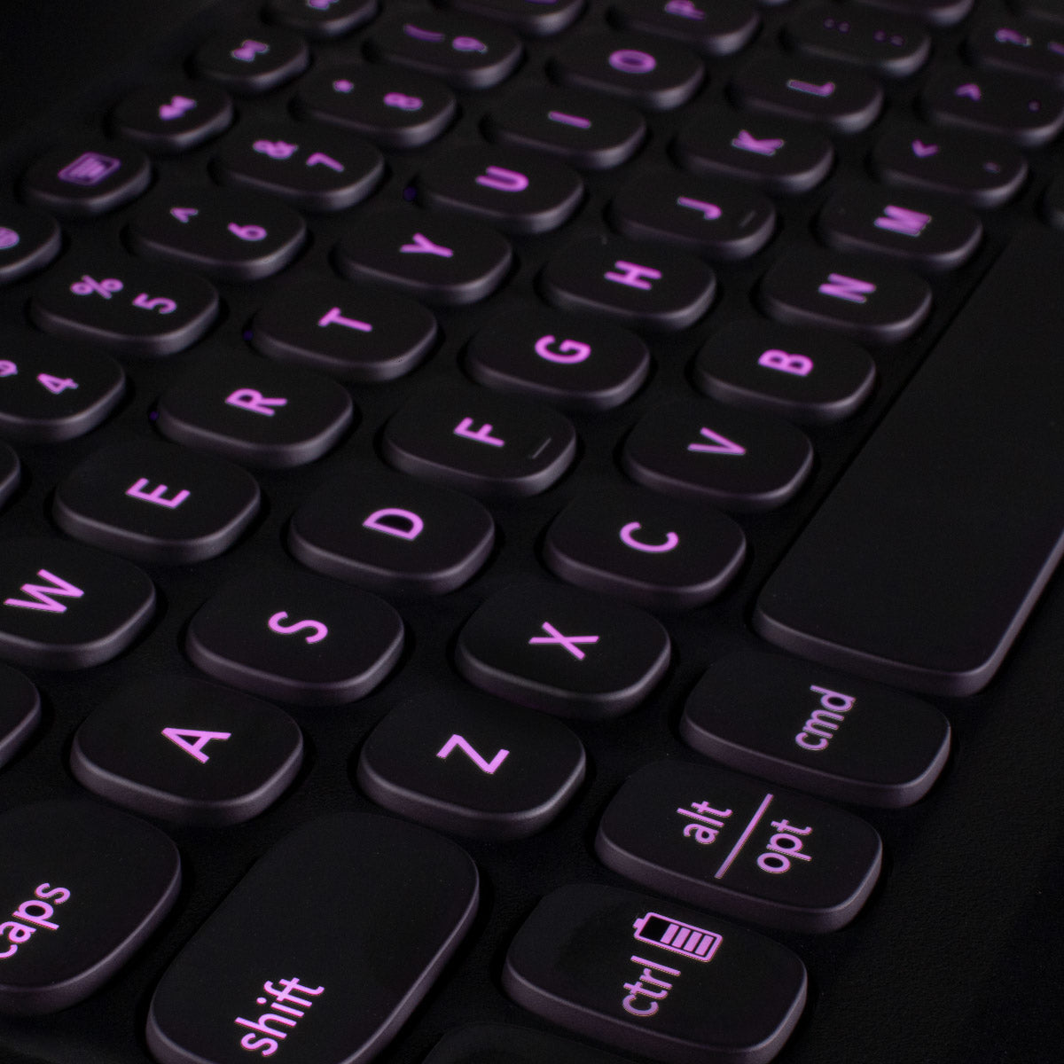 Zagg Keys Pro (französisches Layout) Tastatur – für Apple iPad 11", anthrazit