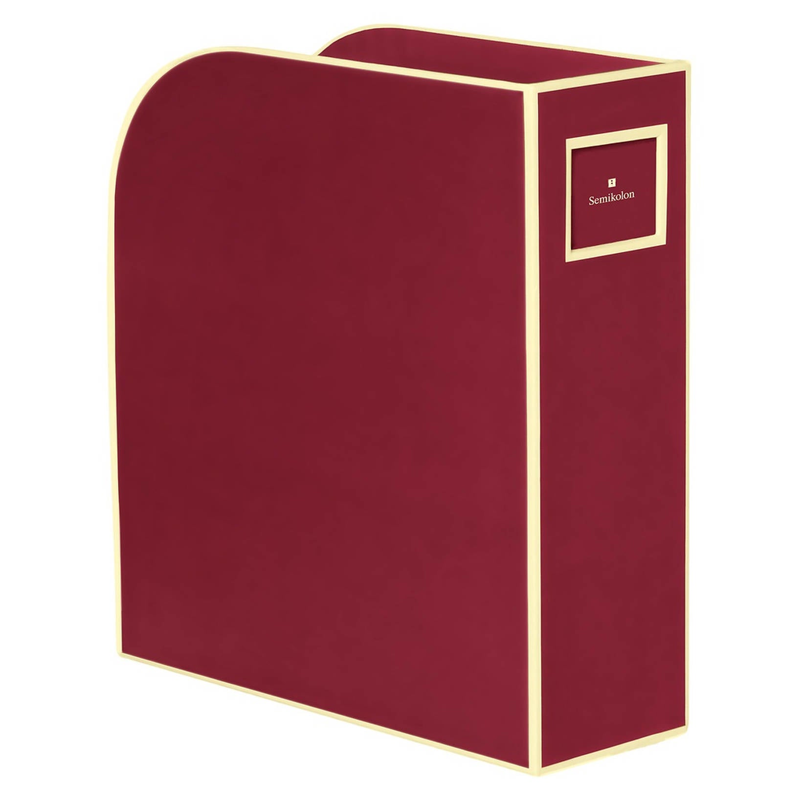 Semikolon Stehsammler – A4 – Karton – Rot – 105 × 260 × 310 mm