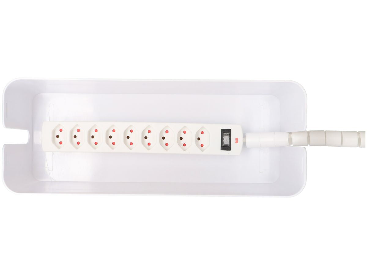 Max Hauri AG Max Hauri – Kabelbox, weiss
