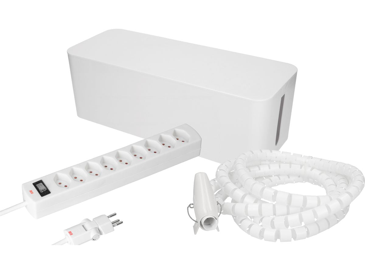Max Hauri AG Max Hauri – Kabelbox, weiss