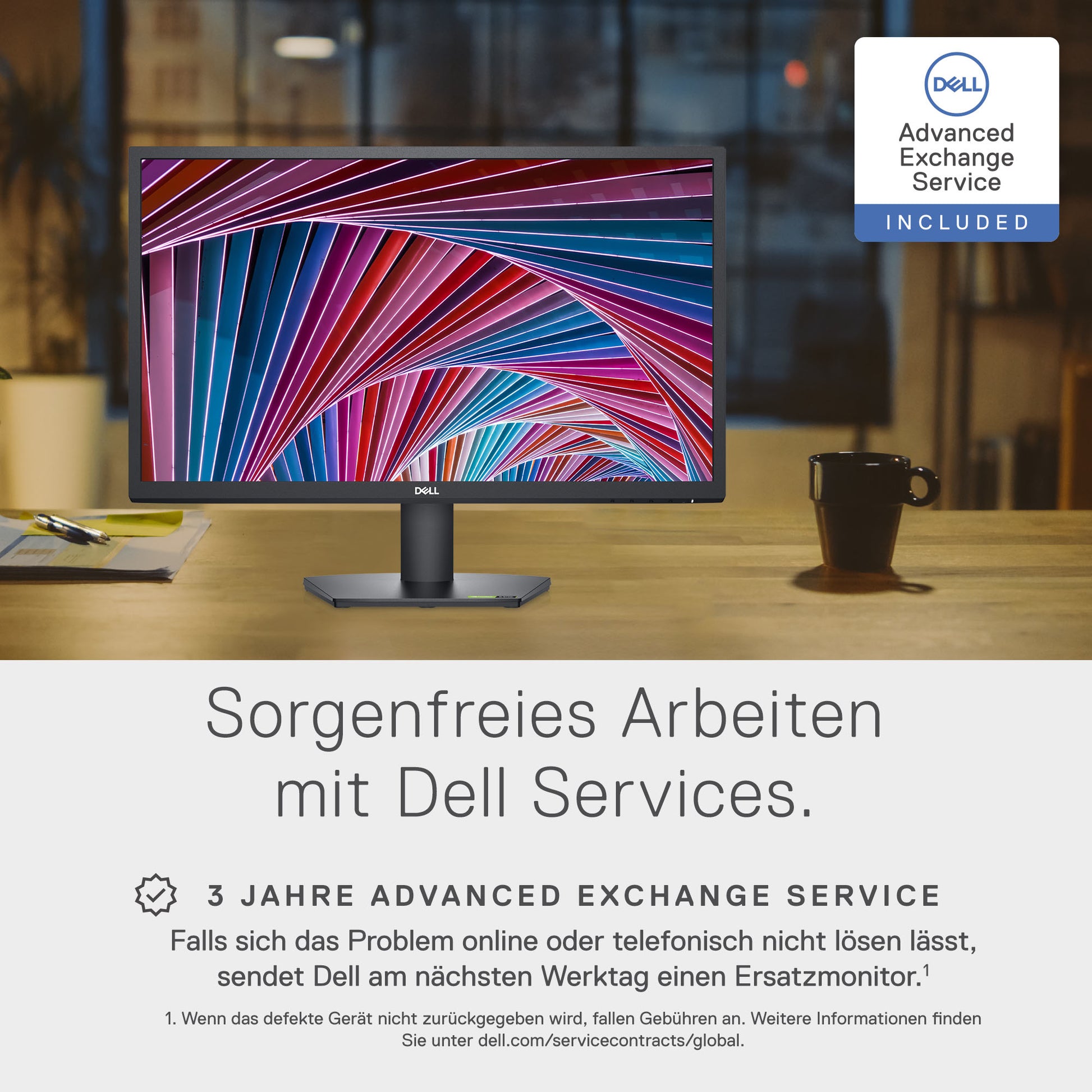 Dell 23,8" Monitor – S Serie, HDMI 1.4, SE2422H