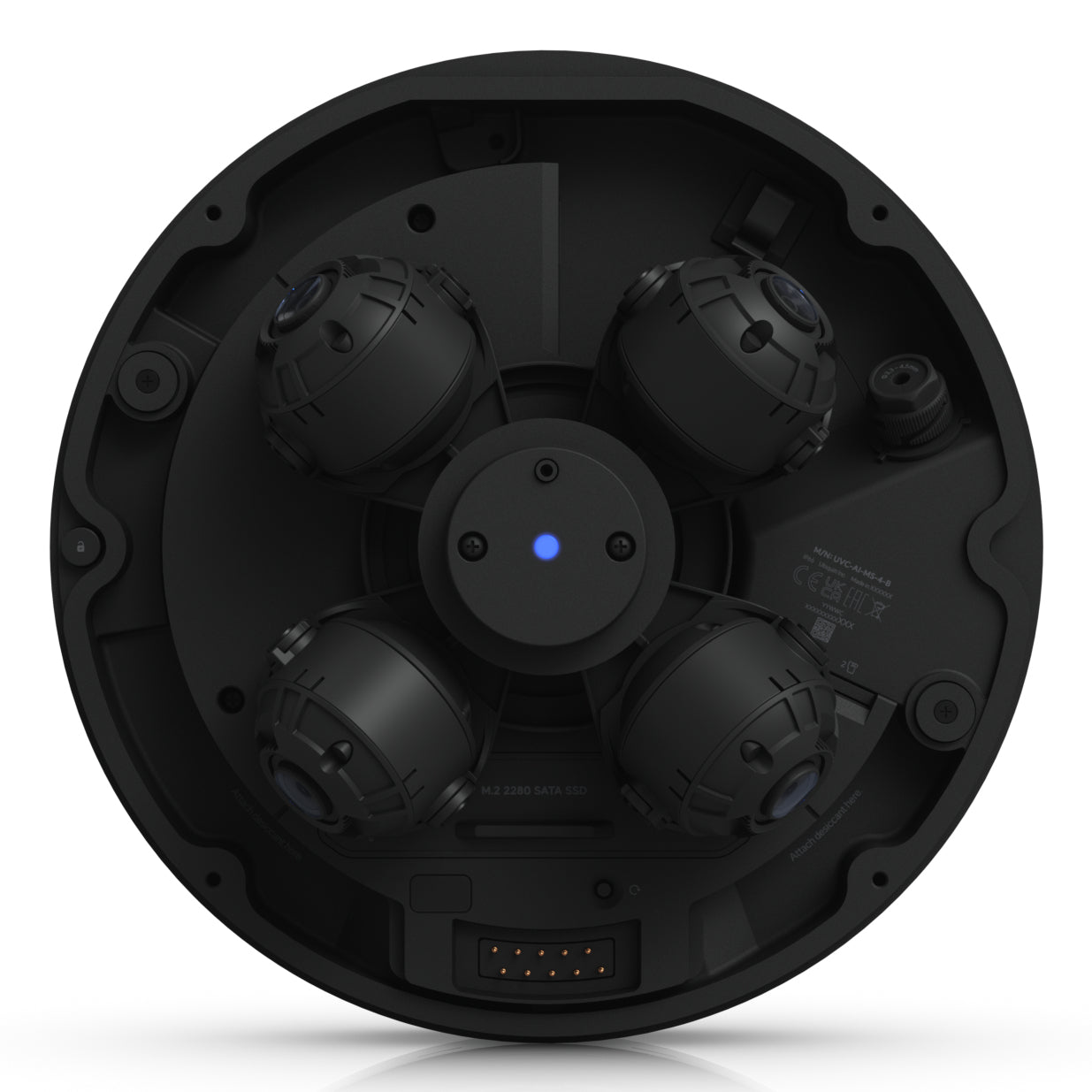 Ubiquiti Multisensor – 4K – 4× – PoE – IP66 IK10
