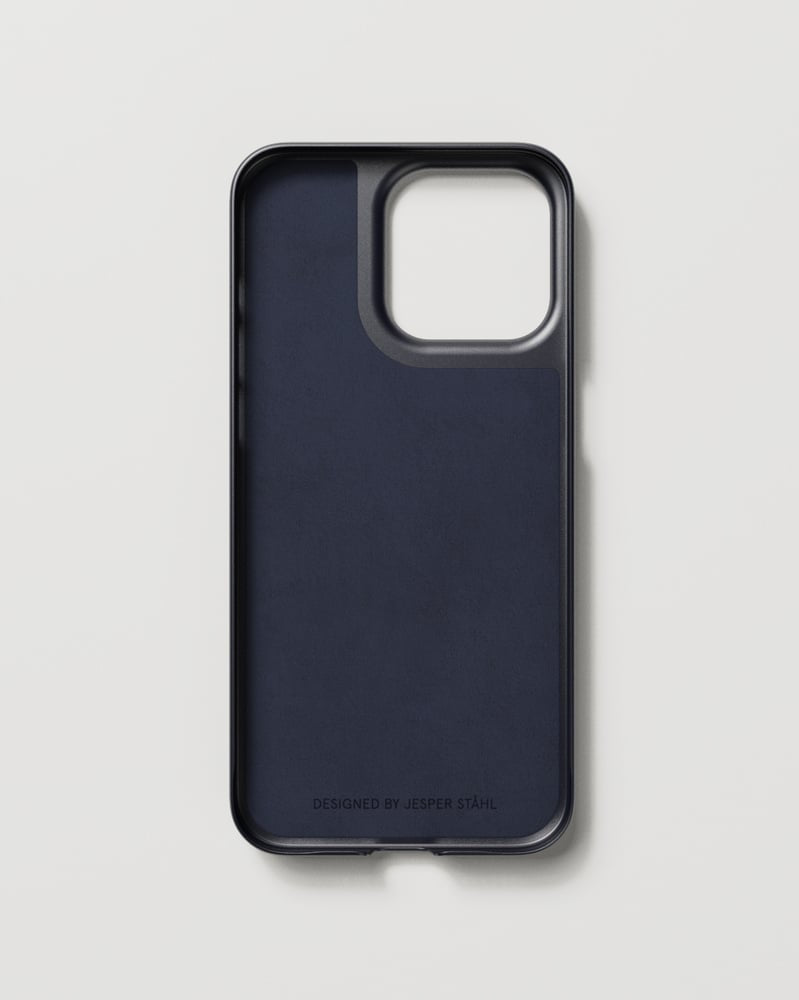 Nudient Backcover – für Apple iPhone 15 Pro Max, MagSafe, Kunststoff, Midwinter Blue, kratzresistent