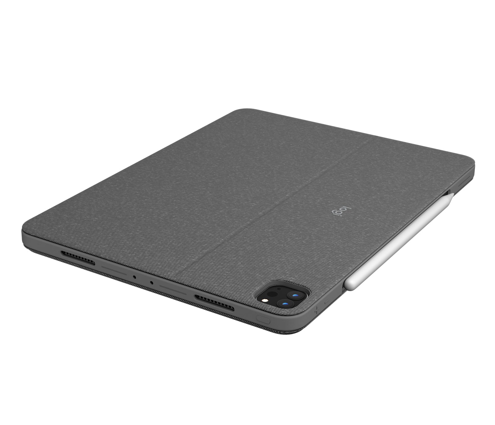 Logitech Combo Touch – Tastatur, Grau – für iPad Pro 12,9" (5. Gen.)