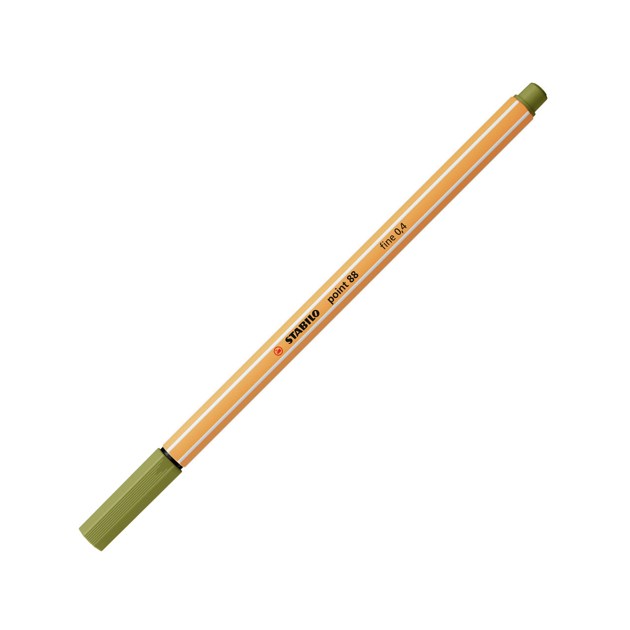 STABILO Point 88 Fineliner 0,4 mm – schlammgrün