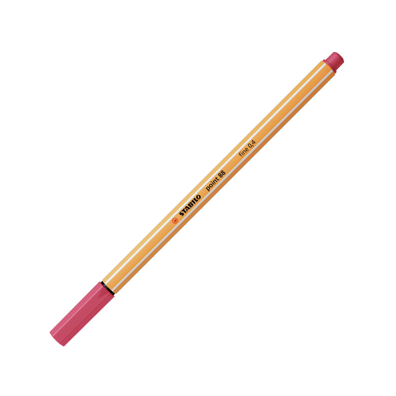 STABILO point 88 Fineliner 0,4 mm – Erdbeerrot