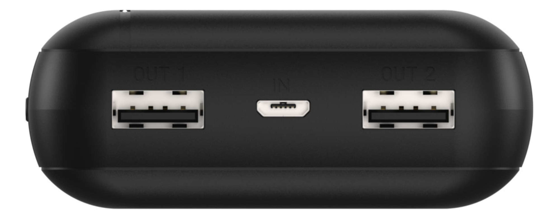 Ansmann Powerbank 20'000 mAh – 2× USB-A, schwarz
