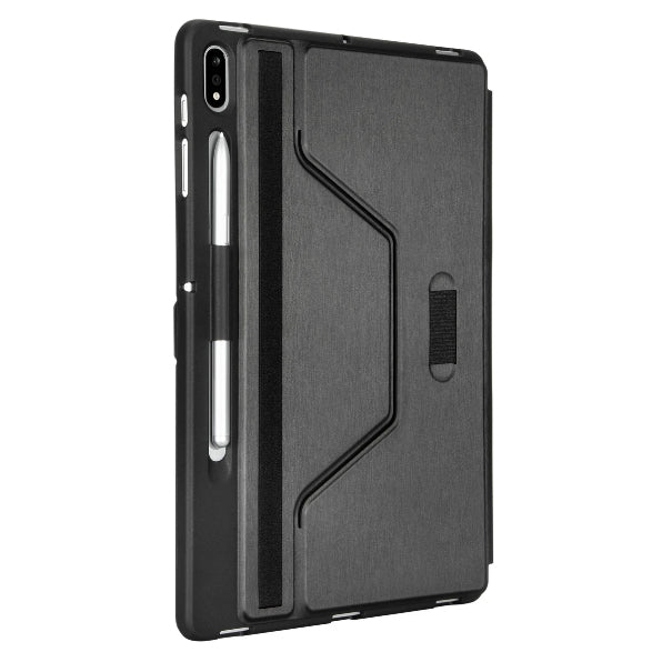 Targus ClickIn Tablet-Hülle für Samsung Galaxy Tab S7+ und Galaxy Tab S7+ Lite 12,4" – Schwarz