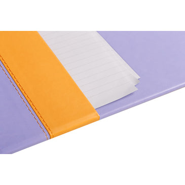 Rhodia Schreibtischunterlage – 600 × 400 mm, Kunstleder, Violett, Rutschfest