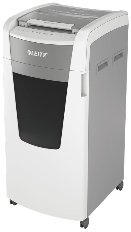 Leitz Aktenvernichter mit Autofeed 600 Blatt, DIN P-4, Partikelschnitt 4 × 36 mm, 15 Blatt, 110 l