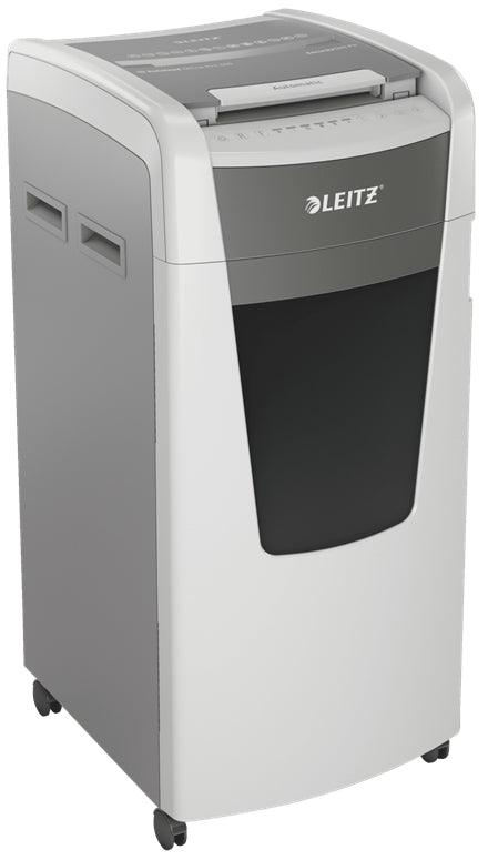 Leitz Aktenvernichter mit Autofeed 600 Blatt, DIN P-4, Partikelschnitt 4 × 36 mm, 15 Blatt, 110 l