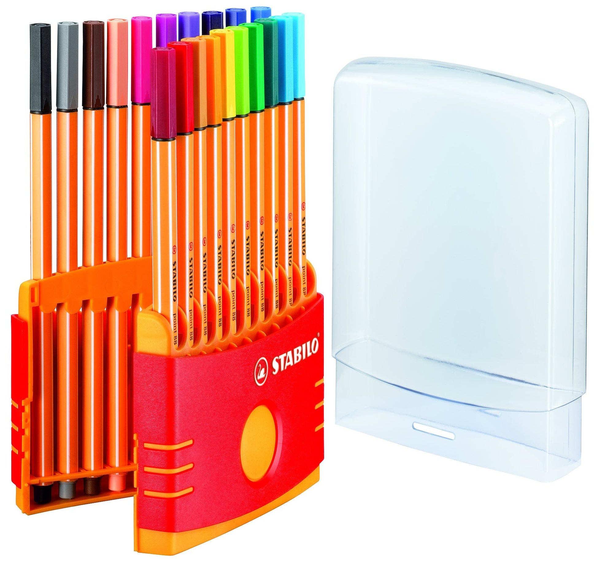 STABILO Fineliner – 20er-Set 0,4 mm – sortiert