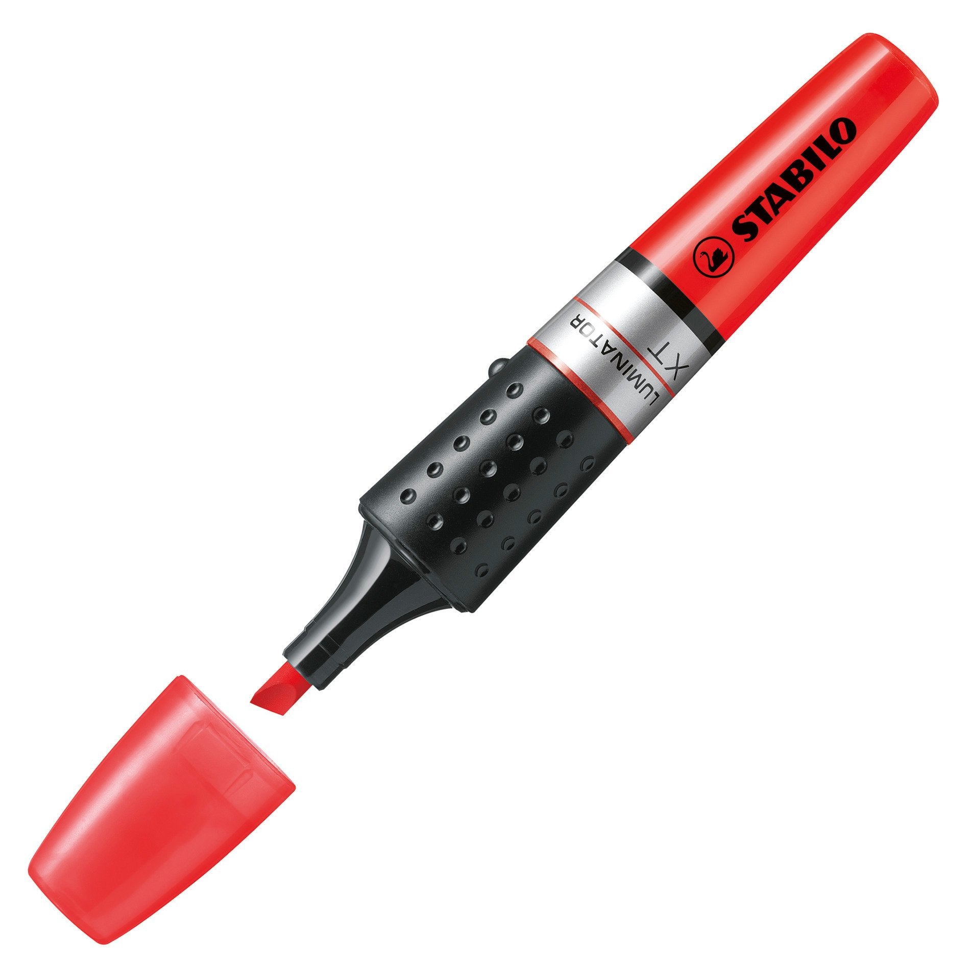 STABILO Luminator Textmarker Rot – Keilspitze, 2–5 mm