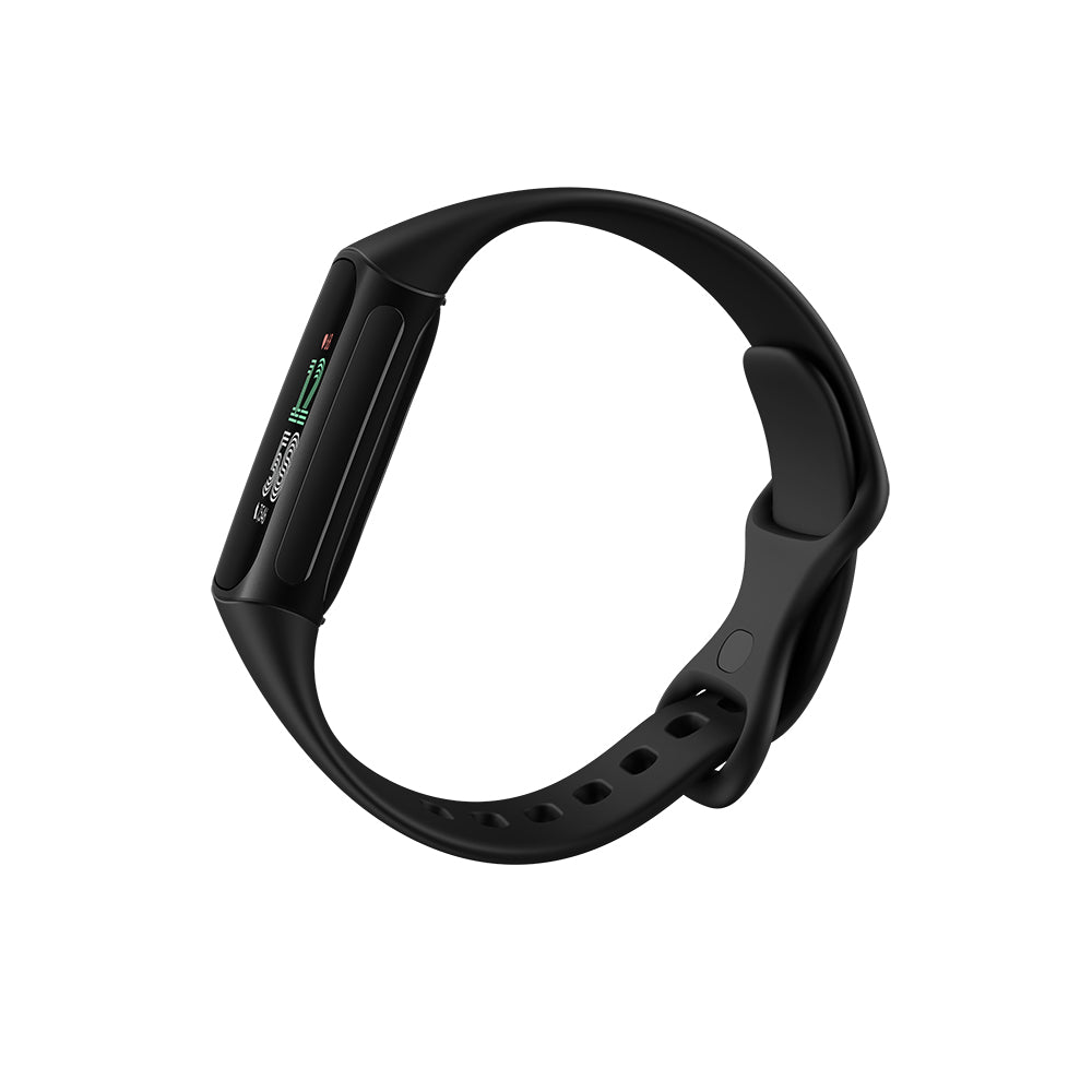 Fitbit Charge 6 – Smartwatch – 18,5 mm, GPS, AMOLED, 5 ATM, Schwarz, S/L, Sportarmband
