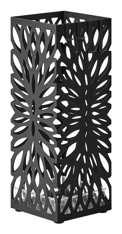 Songmics Schirmständer – Kunststoff/Stahl, Grau, 15,5 × 15,5 × 41 cm