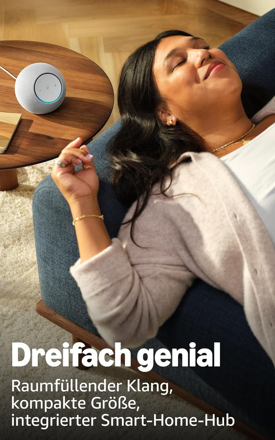 Amazon Echo Dot Max – Smart Speaker – Alexa, Weiss