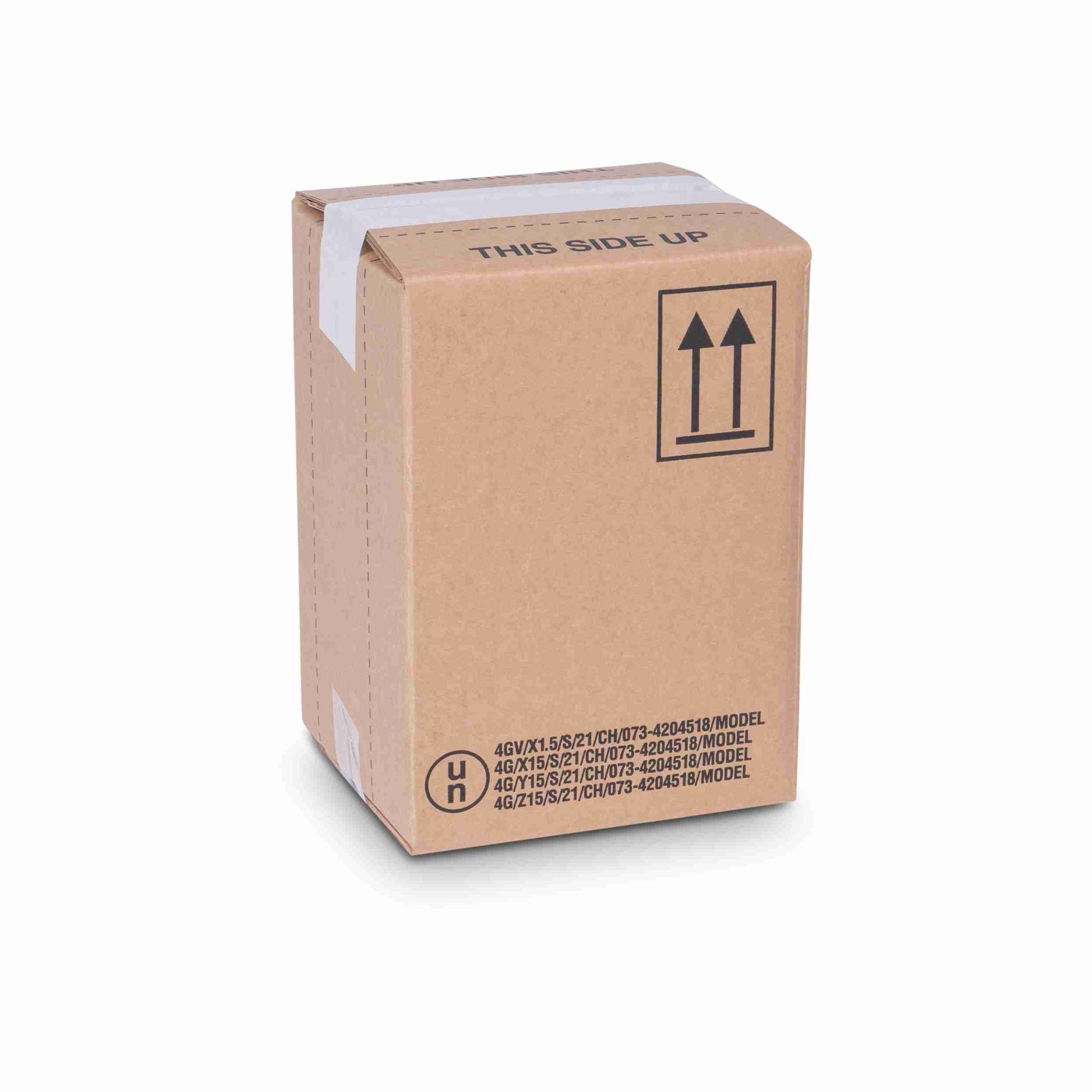Model Versandverpackung – 180 × 160 × 250 mm, braun, UN07/15 – 1 Palette (600 Stk.)